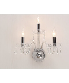 Аплик TULIA BLK82043WCC Aca Lighting 3xE14 | Osvetlenieto.bg