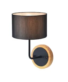 Аплик YASMINE OD6508WBK Aca Lighting 1xE27 | Osvetlenieto.bg