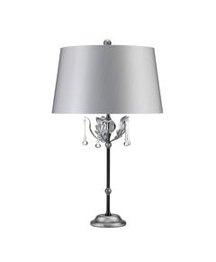 Настолна лампа Amarilli 1 Light Black/Silver Elstead Lighting | Osvetlenieto.bg