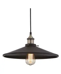 Пендел HIPPOLYTE KS1288P361BK Aca Lighting 1xE27 | Osvetlenieto.bg