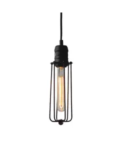 Пендел MAYA KS1342P81BK Aca Lighting 1xE27 | Osvetlenieto.bg