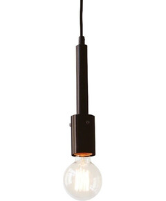 Пендел PRIMO KS2084P51SBK Aca Lighting 1xE27 | Osvetlenieto.bg