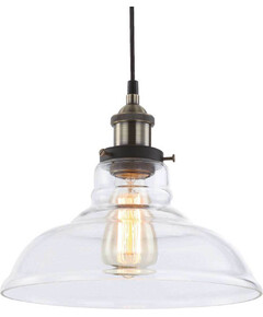 Пендел SMYRNA KS1295PCL1BK Aca Lighting 1xE27 | Osvetlenieto.bg