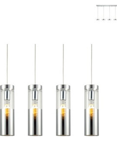 Полилей DEJAVU V371974PCH Aca Lighting 4xE27 | Osvetlenieto.bg