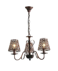 Полилей EDAM EG169753PBC Aca Lighting 3xE14 | Osvetlenieto.bg