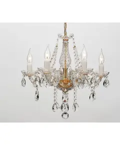 Полилей GLADIOLO BLK80416PCG Aca Lighting 6xE14 | Osvetlenieto.bg