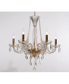 Полилей LILIUM BLK80046PCG Aca Lighting 6xE14 | Osvetlenieto.bg