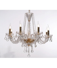 Полилей LILIUM BLK80048PCG Aca Lighting 8xE14 | Osvetlenieto.bg