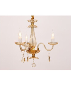 Полилей LOMPELIA BLK80383PCMG Aca Lighting 3xE14 | Osvetlenieto.bg