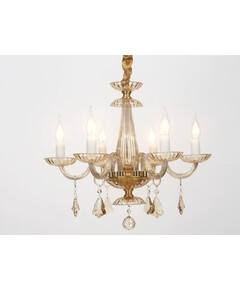 Полилей LOMPELIA BLK80386PCMG Aca Lighting 6xE14 | Osvetlenieto.bg