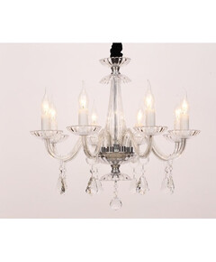 Полилей LOMPELIA BLK80388PCC Aca Lighting 8xE14 | Osvetlenieto.bg