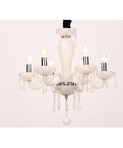 Полилей TULIA BLK82046PWC Aca Lighting 6xE14 | Osvetlenieto.bg