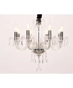 Полилей TULIA BLK82048PCC Aca Lighting 8xE14 | Osvetlenieto.bg