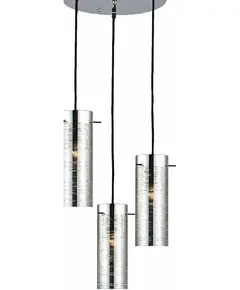 Полилей VERTIGO DLA12593CH Aca Lighting 3xE27 | Osvetlenieto.bg