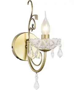 Аплик FABERGE DLA12151W Aca Lighting 1xE14 | Osvetlenieto.bg