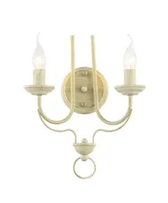 Аплик PALMYRA DLA0432W Aca Lighting 2xE14 | Osvetlenieto.bg