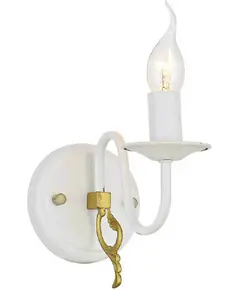 Аплик VELVET DLA12001W Aca Lighting 1xE14 | Osvetlenieto.bg