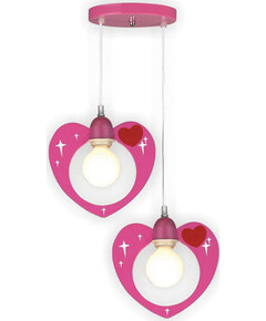 Детски полилей LOVE MD70832 Aca Lighting 2xE27 | Osvetlenieto.bg