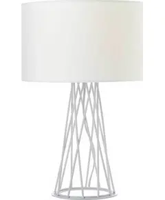 Настолна лампа ACACIA V35135TWH Aca Lighting 1xE27 | Osvetlenieto.bg