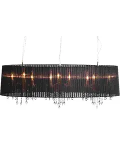 Полилей ALICE 3P1200BK Aca Lighting 9xE14 | Osvetlenieto.bg