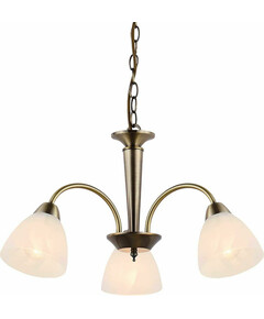 Полилей BYRON DLX7393BR Aca Lighting 3xE14 | Osvetlenieto.bg