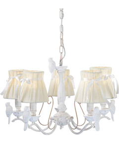 Полилей EKAVI EG166085PW Aca Lighting 5xE14 | Osvetlenieto.bg