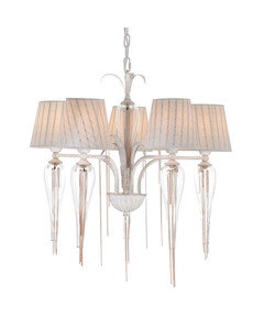 Полилей PALERMO EG170305PWFG Aca Lighting 5xE14 | Osvetlenieto.bg