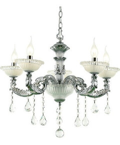 Полилей ROMANOFF EG166495PCH Aca Lighting 5xE14 | Osvetlenieto.bg