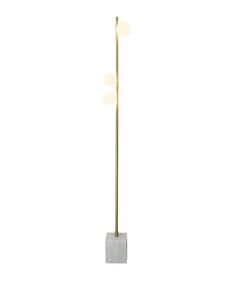 Лампион ZAMBELIS 18179 FLOOR LAMP 3L GOLD MARBLE 3xG9 | Osvetlenieto.bg