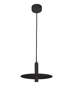LED Пендел ZAMBELIS 18139-B PENDANT LIGHT BLACK 7W 3000K | Osvetlenieto.bg