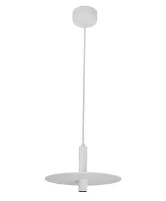 LED Пендел ZAMBELIS 18139-W PENDANT LIGHT WHITE 7W 3000K | Osvetlenieto.bg