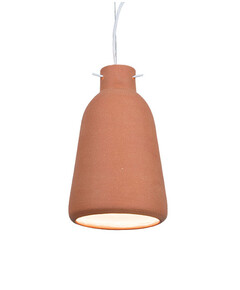 Пендел ZAMBELIS 1663 PENDANT 1L CLAY 1xE27 | Osvetlenieto.bg
