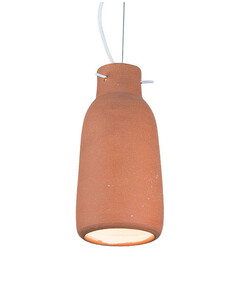 Пендел ZAMBELIS 1665 PENDANT 1L CLAY 1xE27 | Osvetlenieto.bg