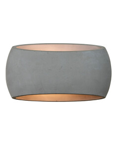 Аплик ZAMBELIS 180020 WALL LIGHT CONCRETE 1XE27 | Osvetlenieto.bg