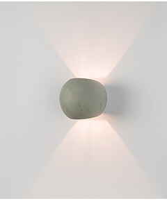 Аплик ZAMBELIS 180021 WALL LIGHT CONCRETE 1XG9 | Osvetlenieto.bg