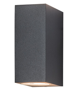 Фасаден аплик ZAMBELIS E124 OUTDOOR SCONCE 2xGU10 | Osvetlenieto.bg