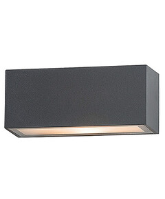 Фасаден аплик ZAMBELIS E146 OUTDOOR SCONCE GRAPHITE IP44 1XE27 | Osvetlenieto.bg