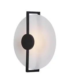 LED Аплик ZAMBELIS 1910 SCONCE LED BLACK WHITE 13W 3000K | Osvetlenieto.bg