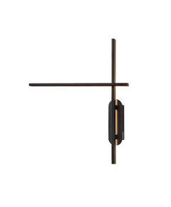 LED Аплик ZAMBELIS 1945 WALL LAMP BLACK 20W 3000K | Osvetlenieto.bg