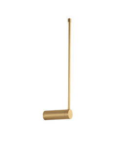 LED Аплик ZAMBELIS 20115 WALL LAMP ALUMINIUM & PC GOLD 12W 3000K | Osvetlenieto.bg