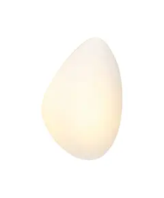 LED Аплик ZAMBELIS 20137 WALL LAMP 5W 3000K GLASS & IRON WHITE 5W 3000K | Osvetlenieto.bg