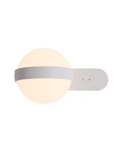 LED Аплик ZAMBELIS 20167 WALL LAMP PLASTIC & METAL WHITE 6W 3000K | Osvetlenieto.bg
