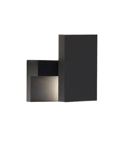 LED Фасаден аплик ZAMBELIS E199 OUTDOOR SCONCE GRAPHITE 9W 3000K | Osvetlenieto.bg