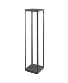 LED Градински фенер ZAMBELIS E204 OUTDOOR PILLAR GRAPHITE 7W 3000K | Osvetlenieto.bg