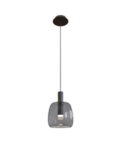 LED Пендел ZAMBELIS 1967 PENDANT LIGHT GLASS SMOKE GRAY 5W 3000K | Osvetlenieto.bg