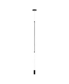 LED Пендел ZAMBELIS 20184 LIGHT ALUMINUM  SANDY BLACK 22W 3000K | Osvetlenieto.bg