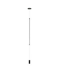 LED Пендел ZAMBELIS 20184 LIGHT ALUMINUM  SANDY BLACK 22W 3000K | Osvetlenieto.bg