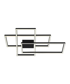 LED Плафон ZAMBELIS 2020 CEILING LIGHT ALUMINIUM& ACRYLIC SANDY BLACK 55W 3000K | Osvetlenieto.bg
