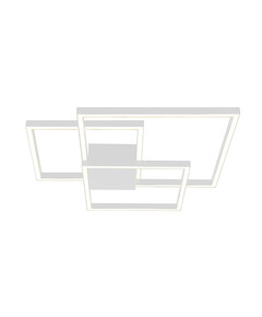 LED Плафон ZAMBELIS 2024 CEILING LIGHT ALUMINUM&ACRYLIC SANDY WHITE 42W 3000K | Osvetlenieto.bg
