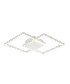 LED Плафон ZAMBELIS 2027 CEILING LIGHT ALUMINUM&ACRYLIC SANDY WHITE 25W 3000K | Osvetlenieto.bg